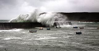 Tempête à Lescoff Cap-Sizun Finistère Bretagne