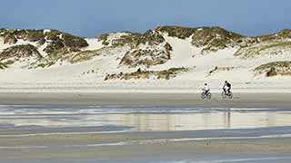 Cyclistes entre Plovan et La Torche