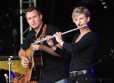 Un groupe de musique bretonne en Europe Centrale...